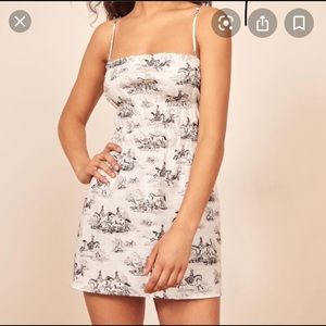 Reformation linen dress